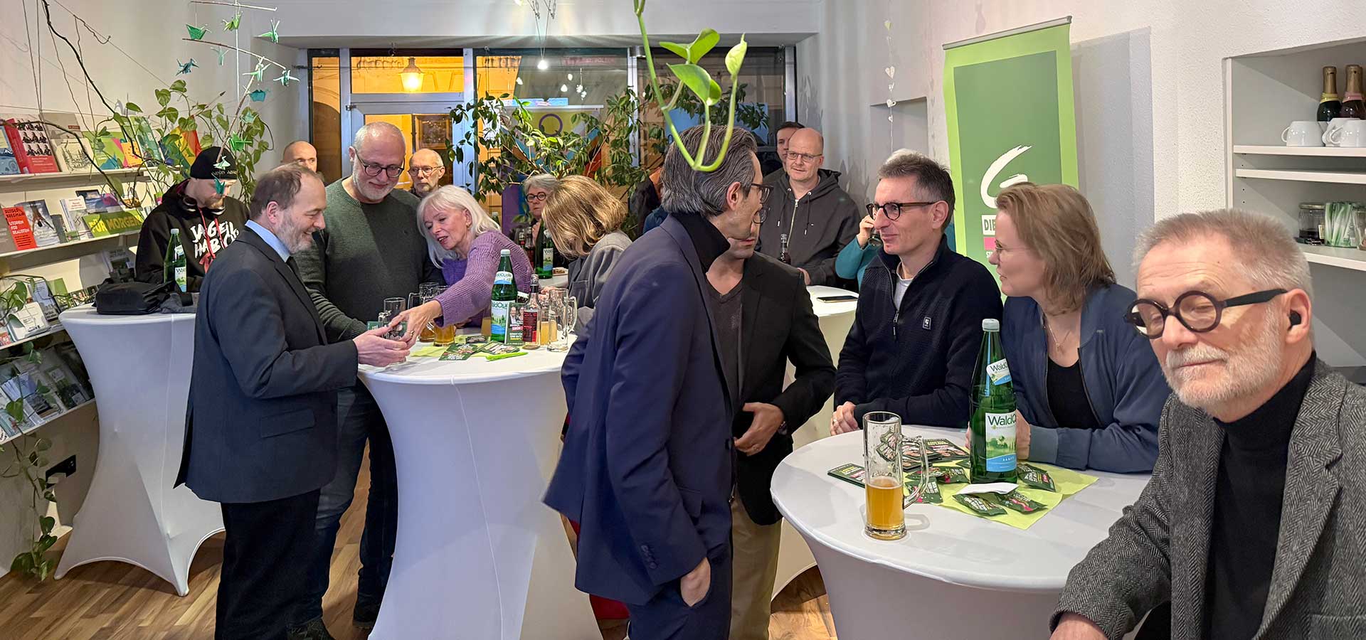 Wahlparty im Grünen Büro